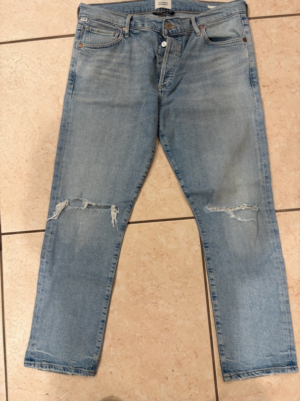 Citizens Of Humanity Light Blue Jeans